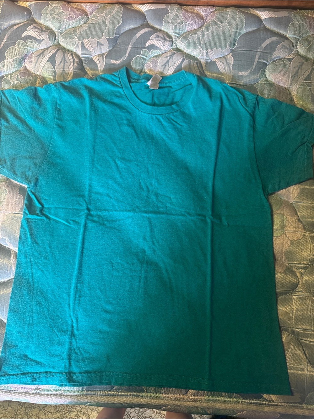 Gildan Teal Short Sleeve Crewneck Tee